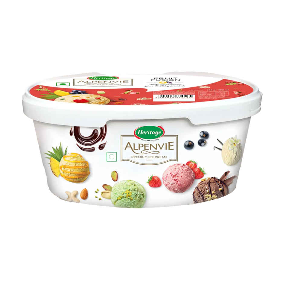 Heritage Alpenvie Fruit Fusion Ice Cream Tub Combo