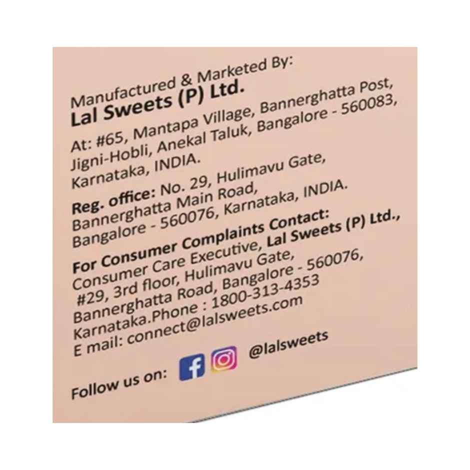 Lal Sweets Dry Fruits Boondi Laddoo