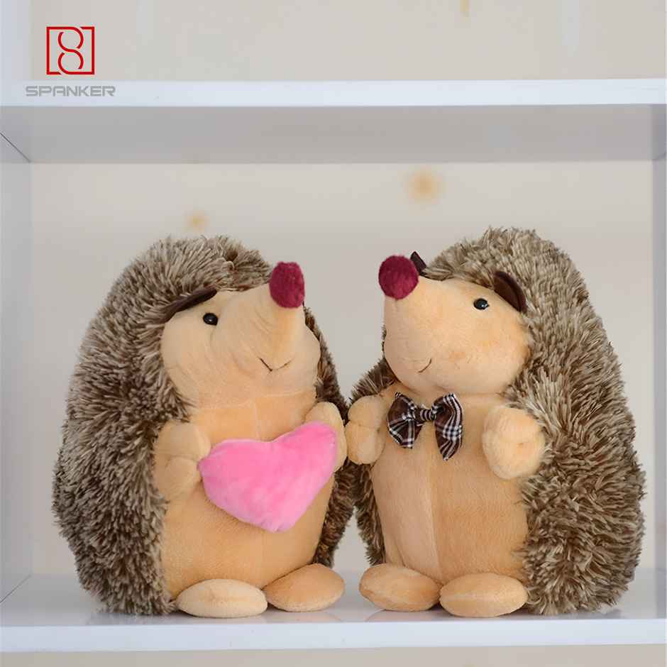 Spanker 17 Cm Hedgehog Plush Toy | Soft Wildlife Zoo Animal