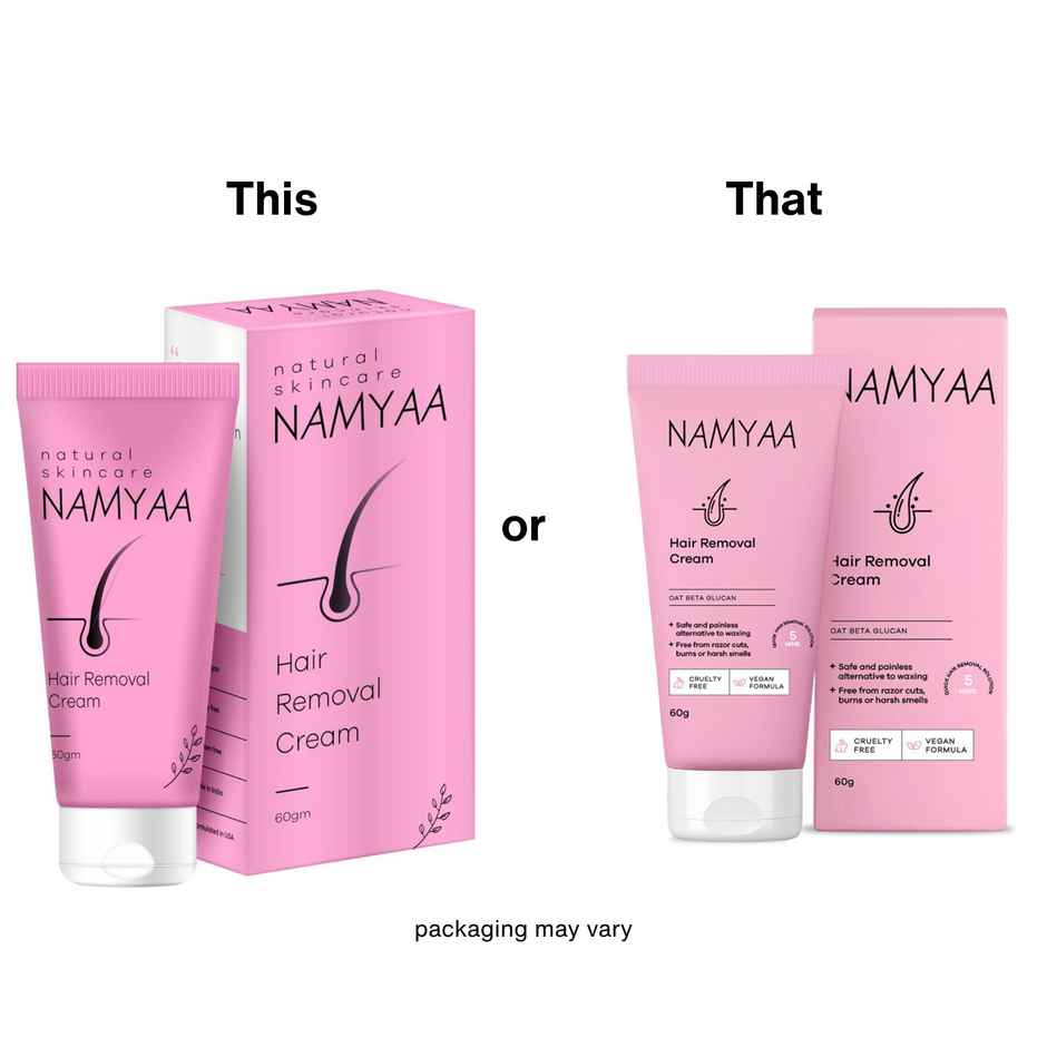 Namyaa Hair Removal Cream For Intimate Skin For Women Combo 