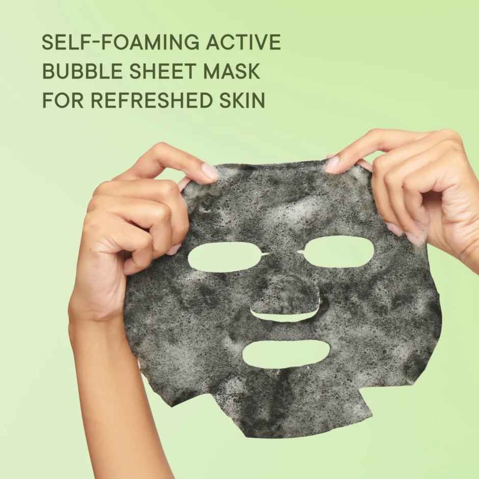Quench Matcha Better Bubble Face Sheet Mask Combo