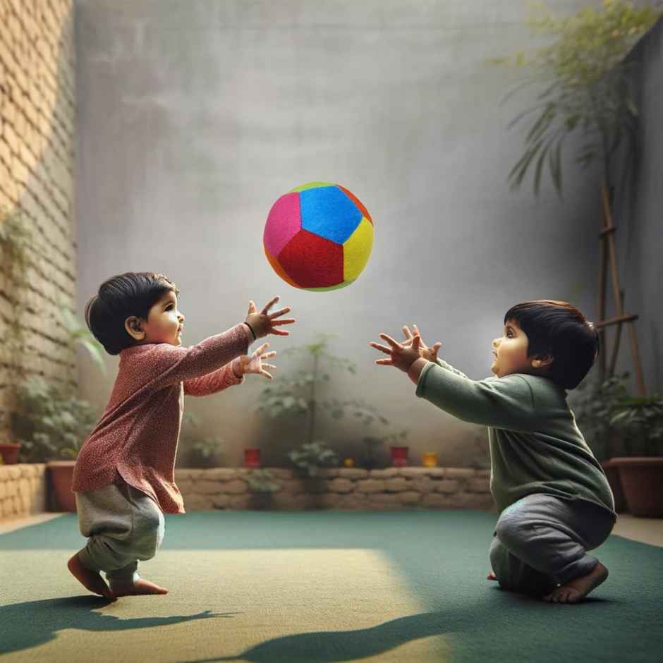 Dimpy Stuff Soft Ball 14 Cm Multicolor