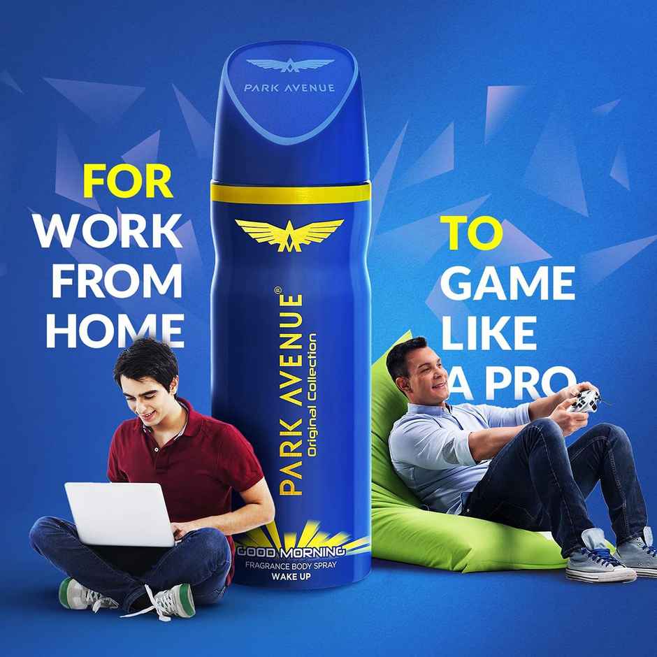 Park Avenue Good Morning Perfume For Men Fresh Long Lasting Fragrance (150ml) & Mad Over Print Legend Dad Mug (1pc) Combo