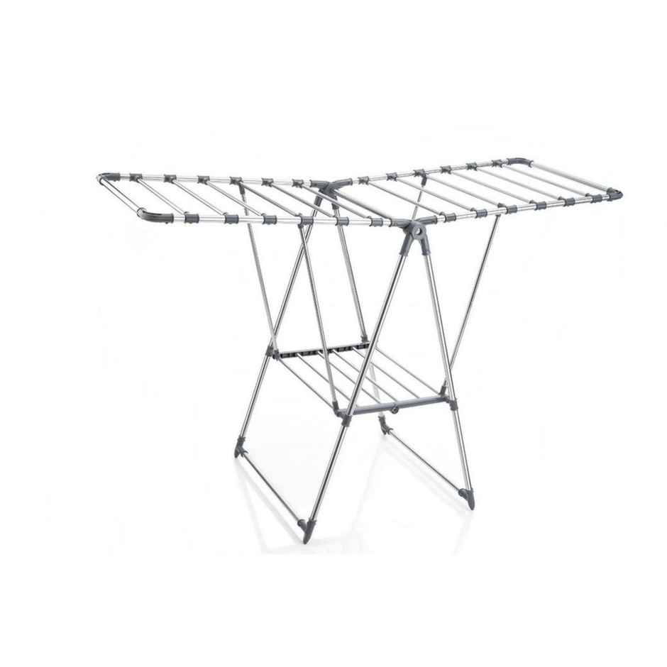 Uttam Stainless Steel Butterfly Cloth Stand | 0.32 Gauge | 2.95 kg