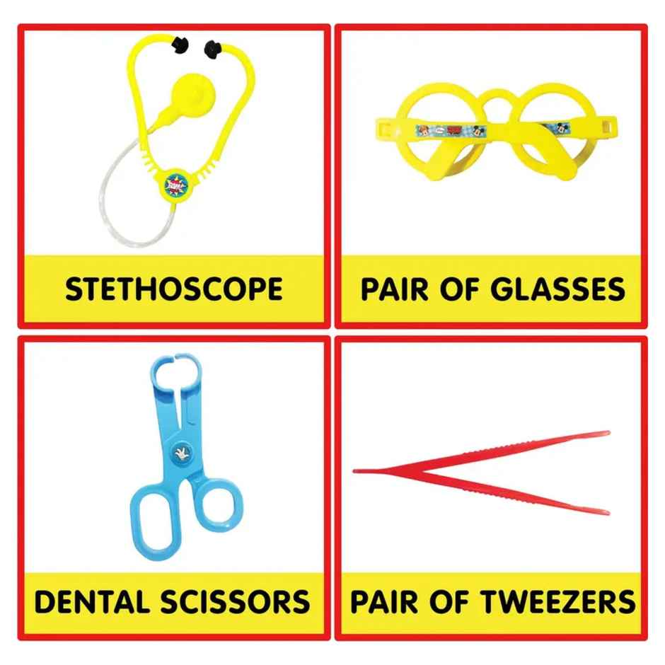 Itoys Doctor Set Box-mickey Mouse (Colour May Vary)