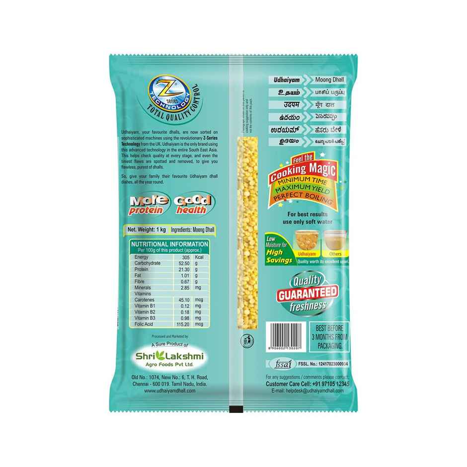 Udhaiyam Dhall Moong