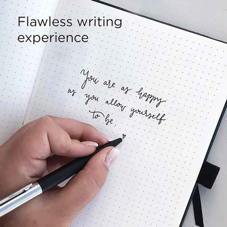 Parker Jotter Standard Ball Pen Black Body (Blue Ink)