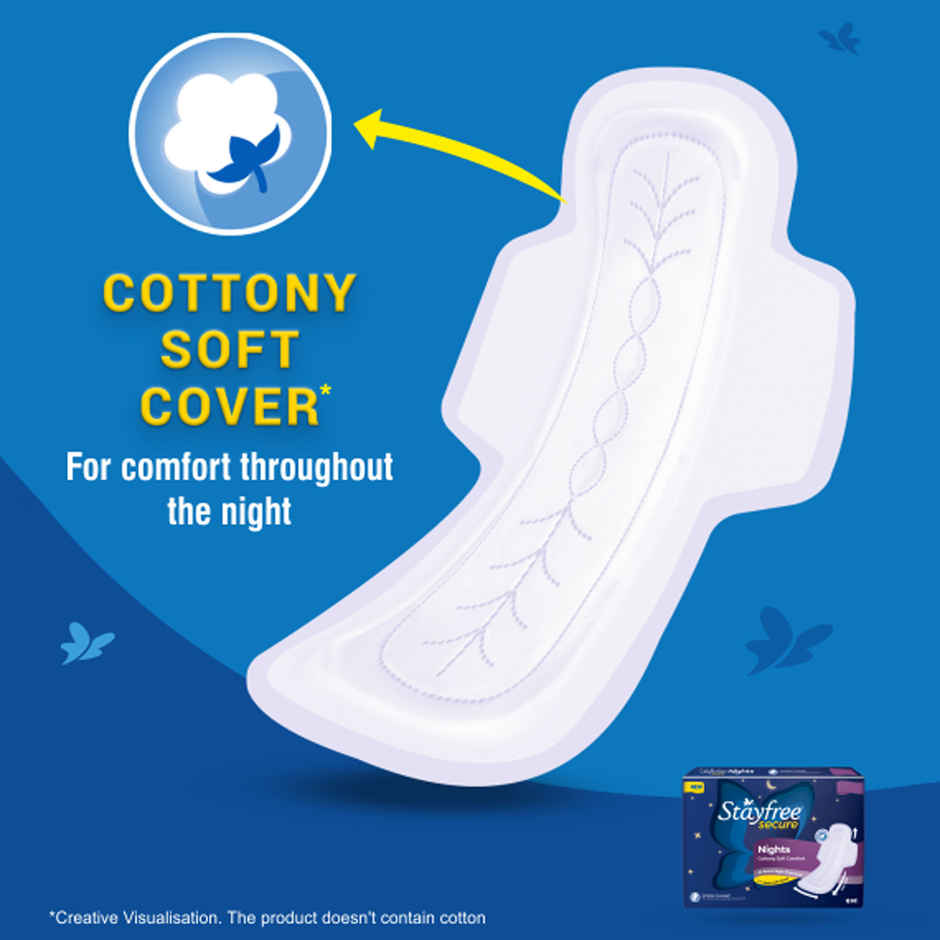 Stayfree Secure Nights XXL Sanitary Pads Combo  