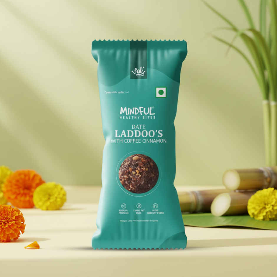 Eat Anytime Coffee Cinnamon Date Laddoo