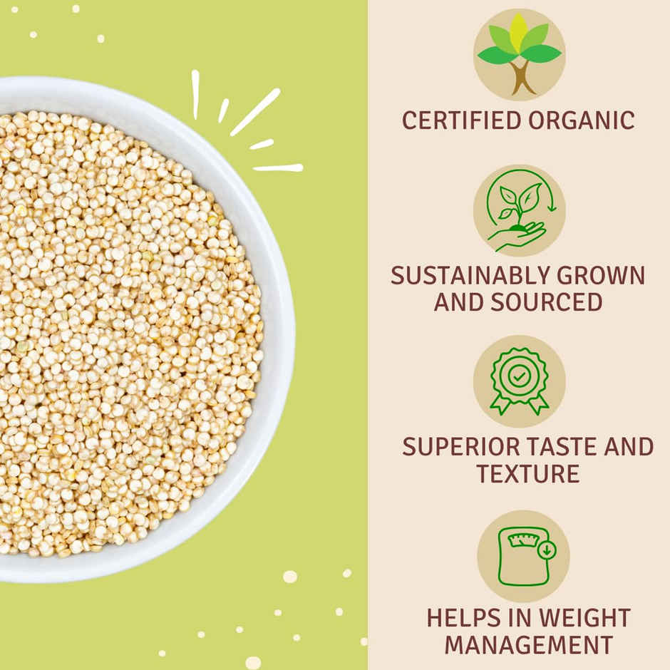 Just Organik Organic Quinoa White Flour