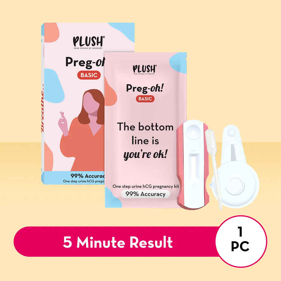 Plush Preg-Oh! Basic Pregnancy Test Kit
