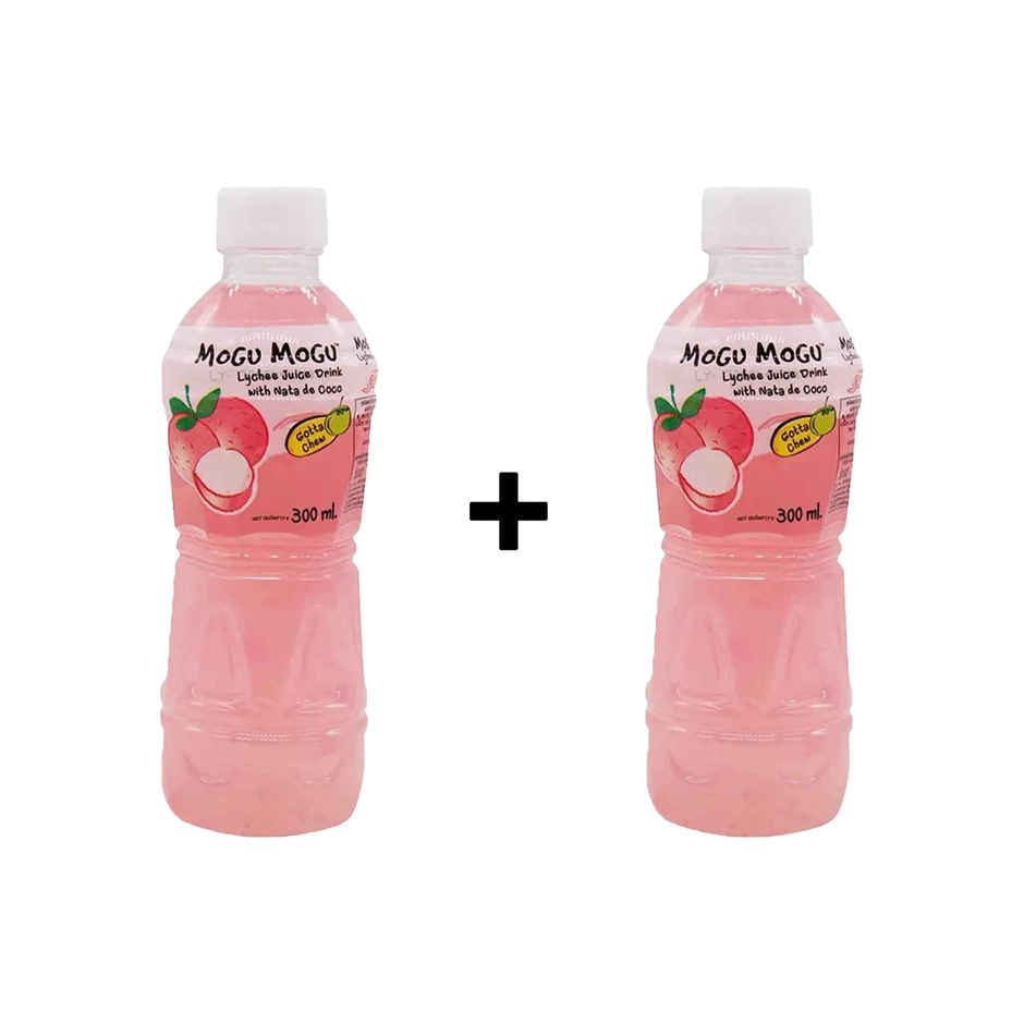 Mogu Mogu Imported Lychee Fruit Juice Combo