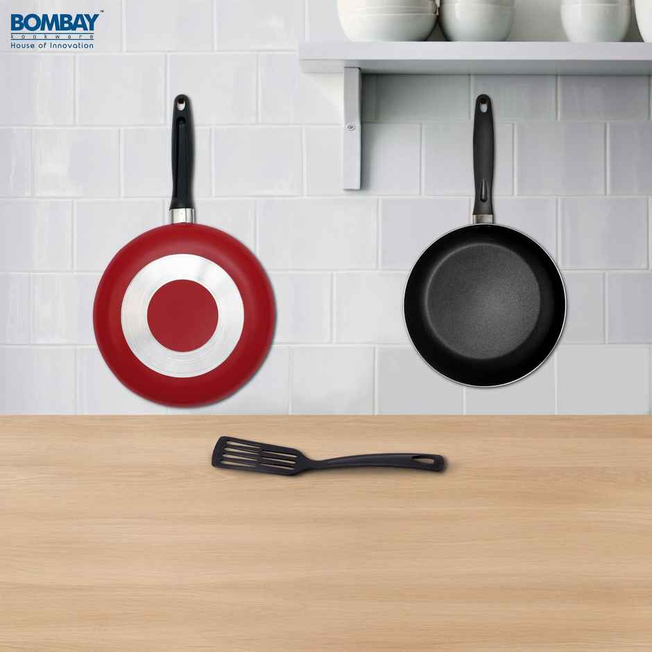 Bombay Kookware Set ( 2Fry Pan + Spoon )