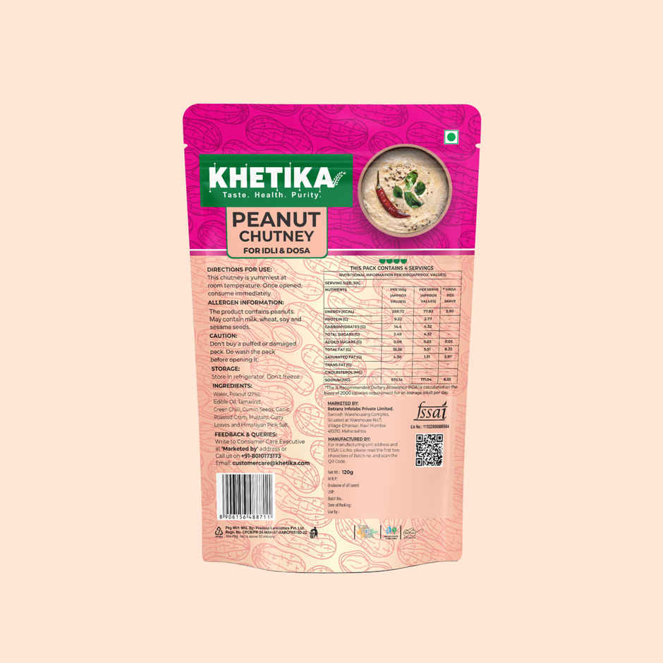 Khetika Peanut Chutney