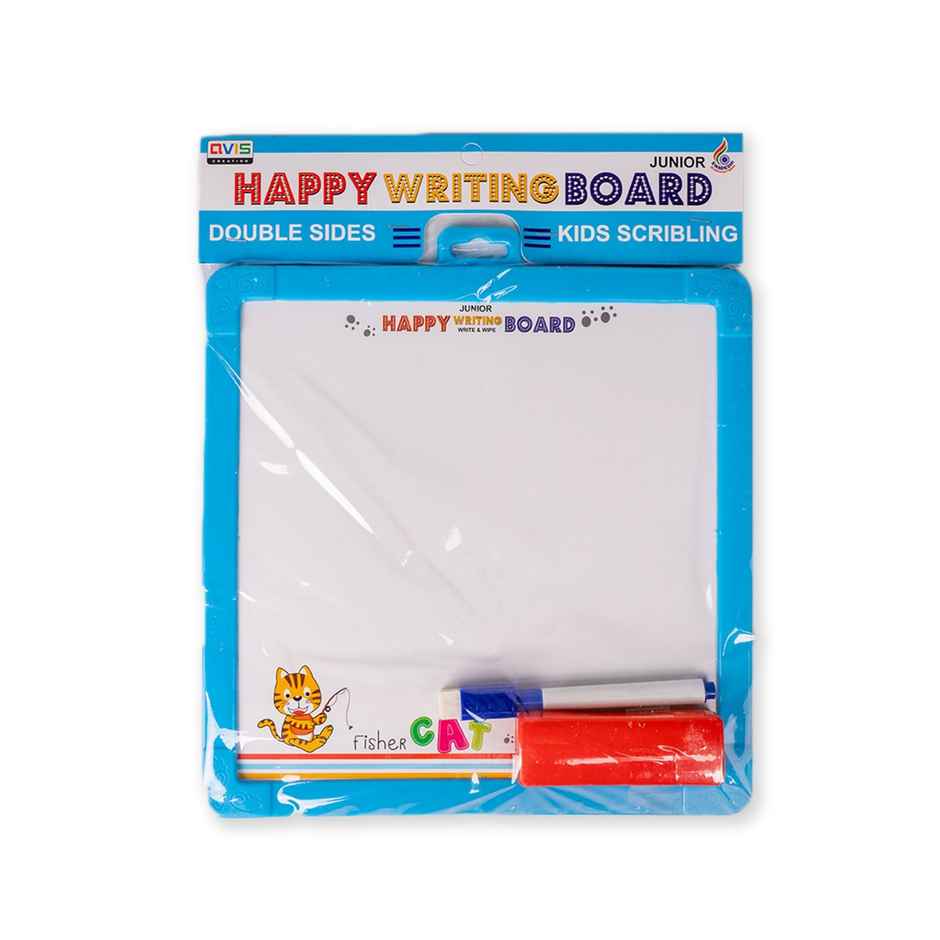 Ratna's Happy Writing Board Junior| 1 Board, 1 Marker, 1 Eraser | Assorted