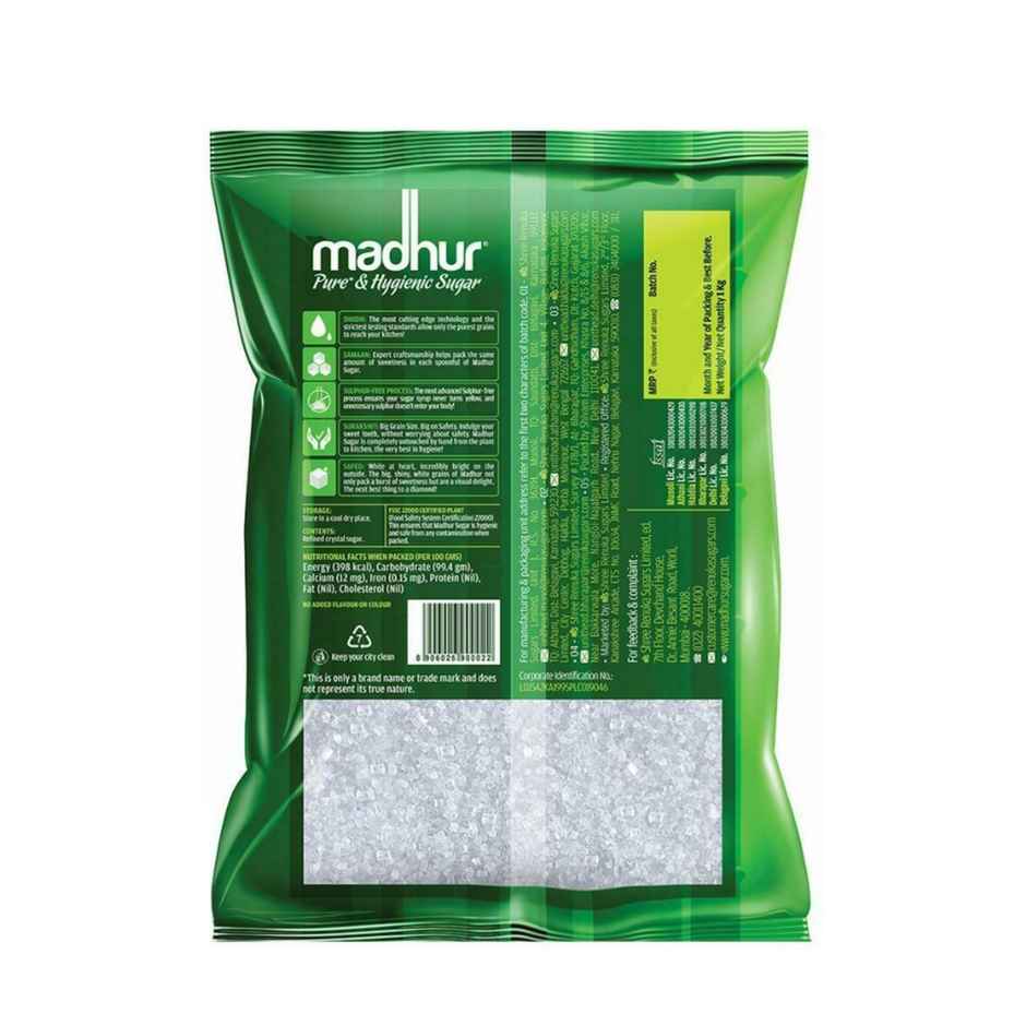 Aashirvaad Atta(10kg), Fortune Sunlite Refined Sunflower Oil(1l) & Madhur Pure & Hygienic Sugar(1kg) Combo