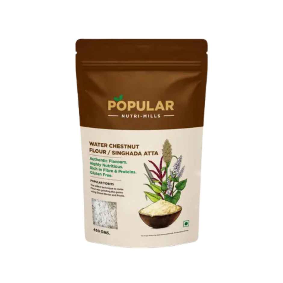 Popular Essentials Nutri Mills Water Chestnut Flour Singhada Atta