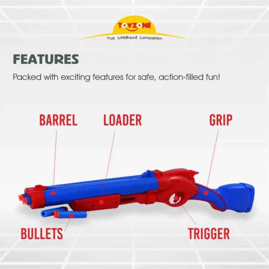Toyzone Superman Double Barrel Shotgun