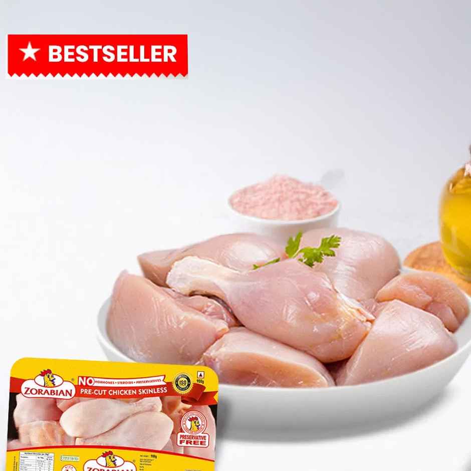 Zorabian Pre Cut Chicken Skinless