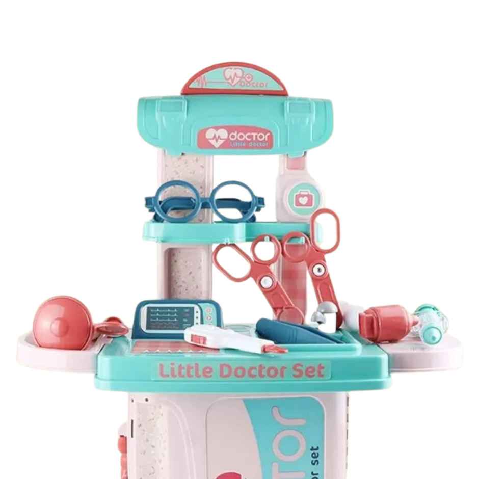 Wembley Pretend Play Doctor Kit Toys With Suitcase - Isi Approved (Doctor Set - Briefcase)