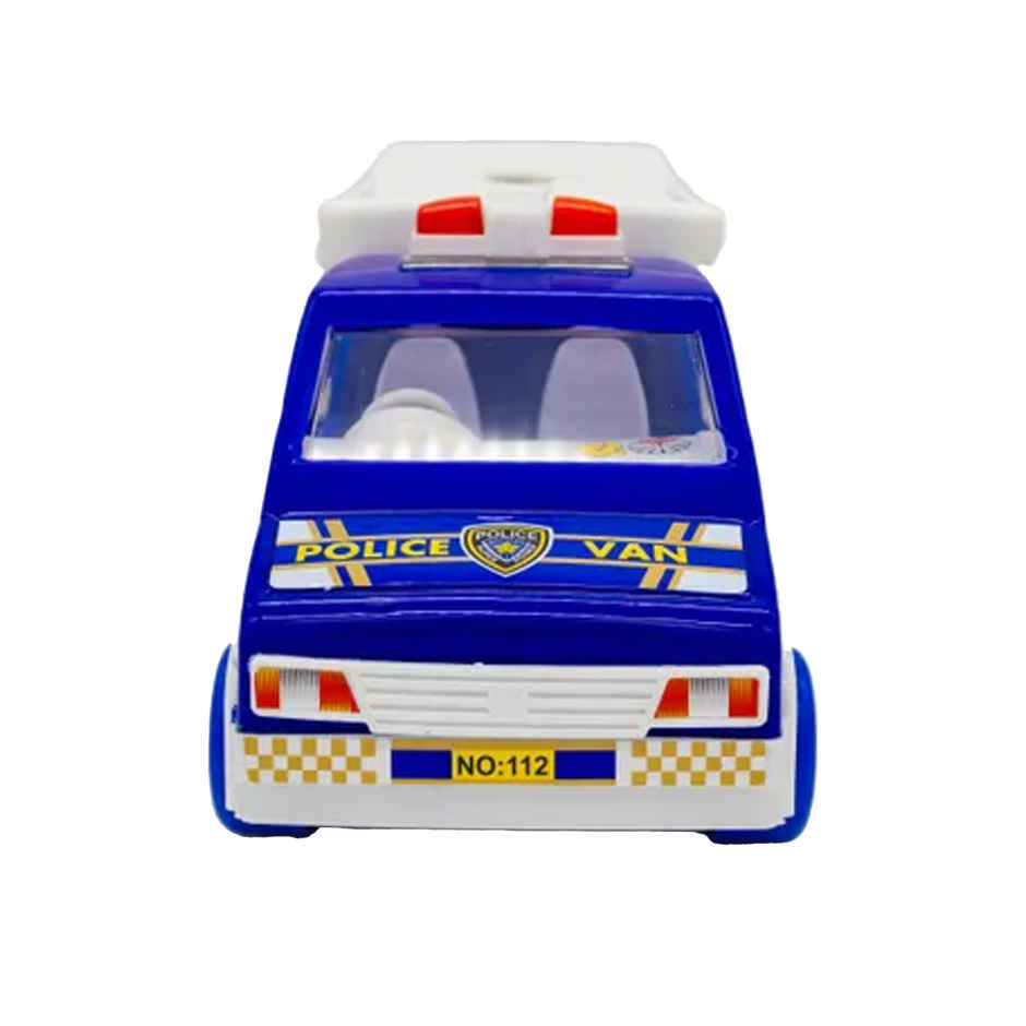 Toybharat Police Van Toy for Kids | Fun Travel Toy and Birthday Surprise | Assorted