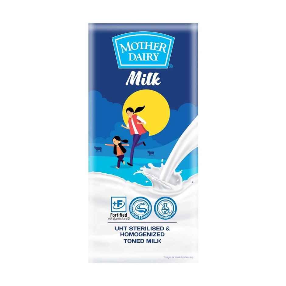 Mother Dairy UHT Sterilised Toned Milk