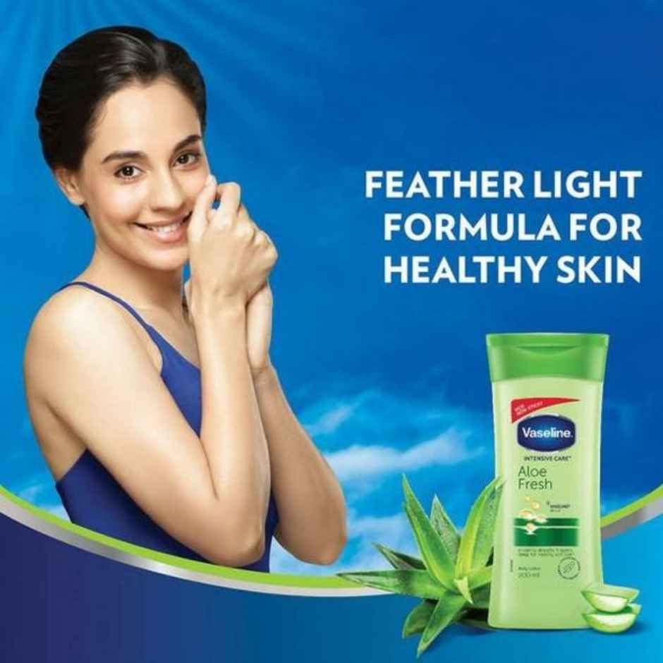 Vaseline Aloe Fresh Body Lotion