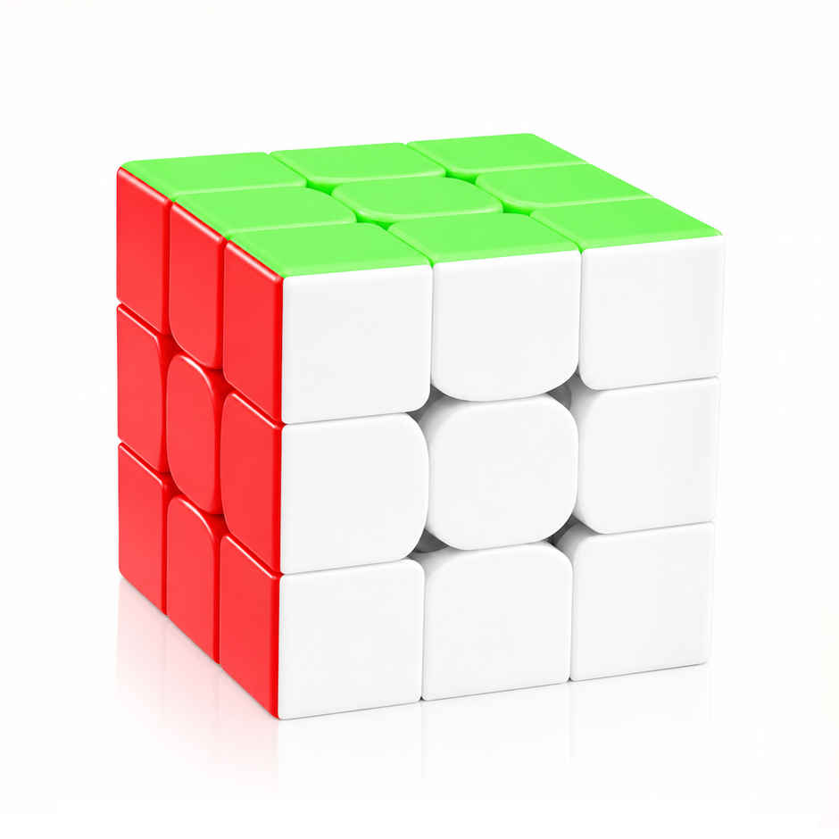 Toyshine High Stability Stickerless - 3X3X3 Speed Cube, Multi Color, Kids and Professionals