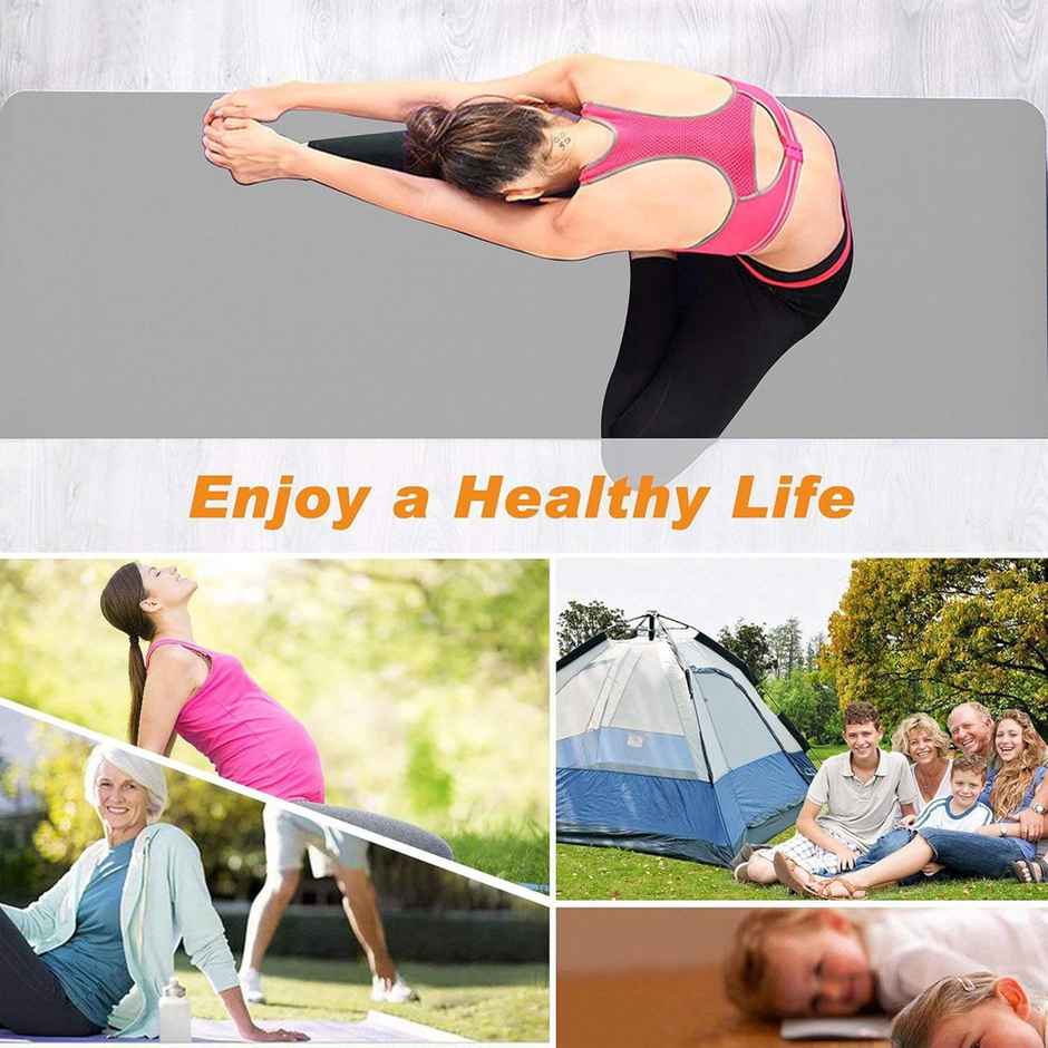 Status Yoga Mat 4Mm 60Cm x 120 Cm - Grey