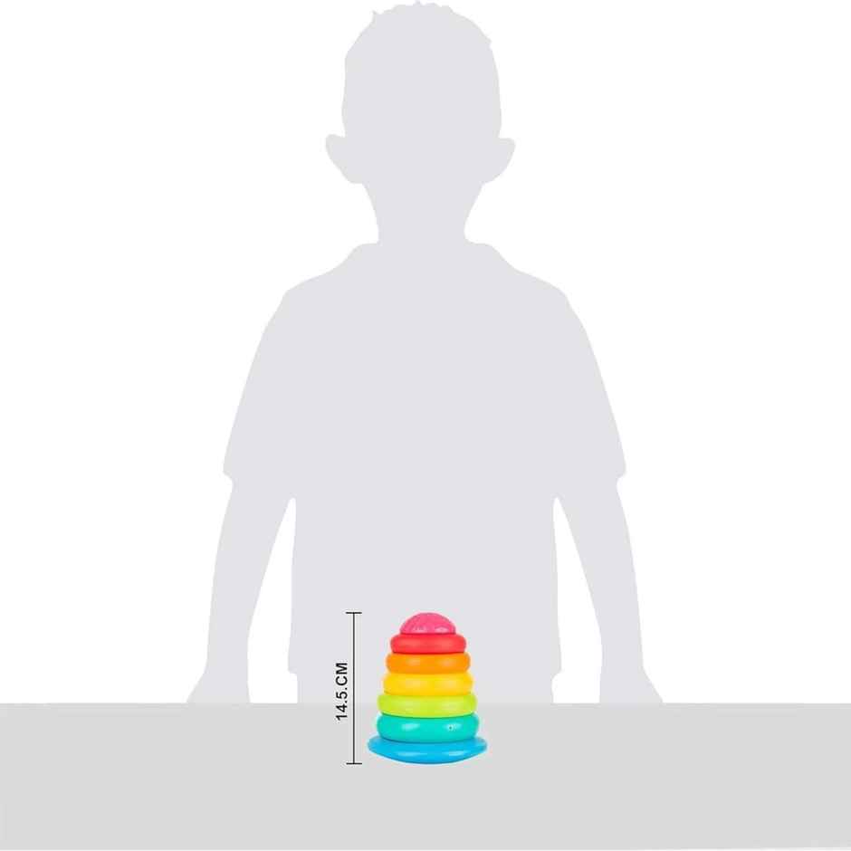 Funskool Giggles Stack A Ring - Classic Educational Toy for Kids