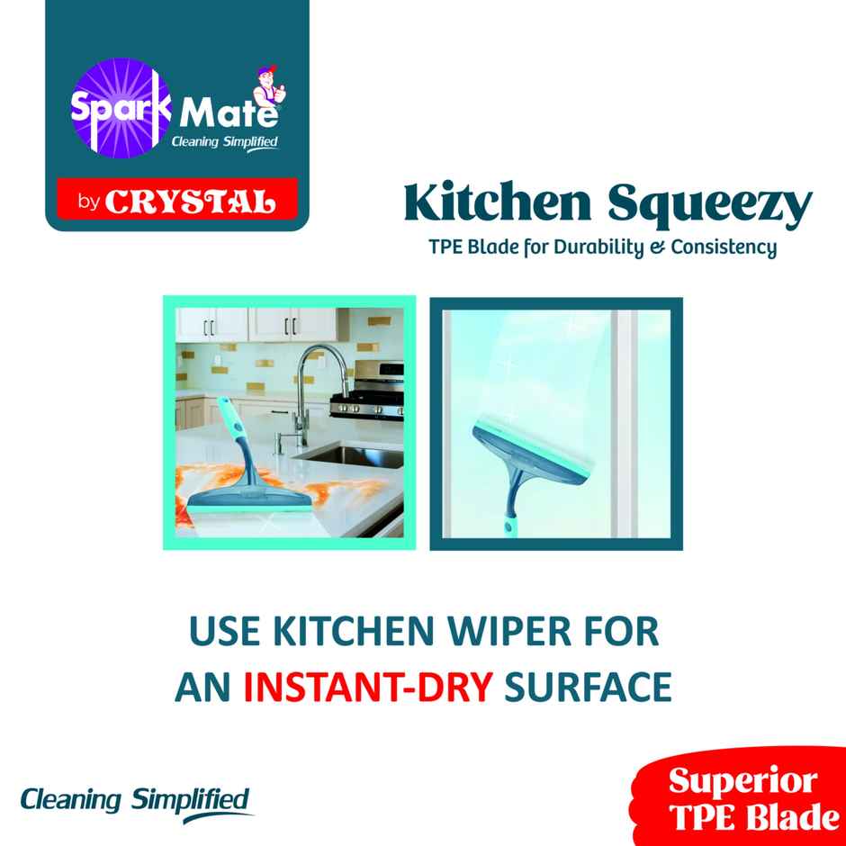 Sparkmate By Crystal Kitchen Sqeezy Multipurpose Wiper | Assorted