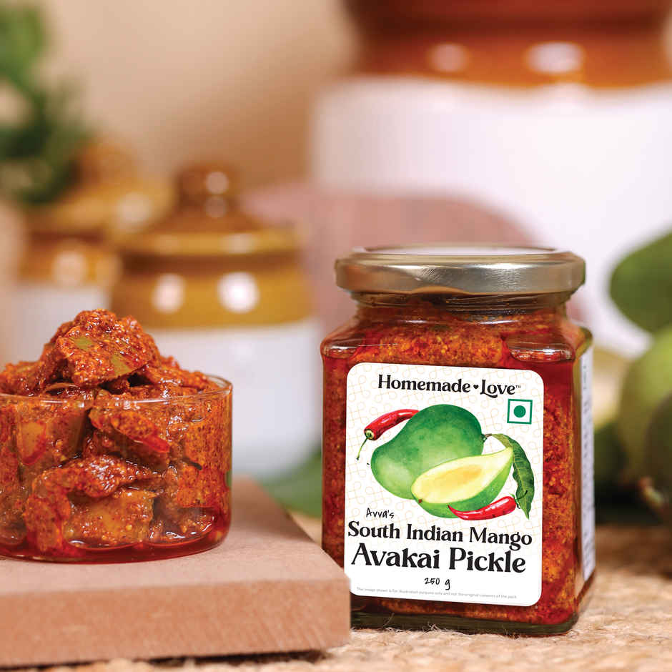 Homemade Love- South Indian Mango Avakai Pickle