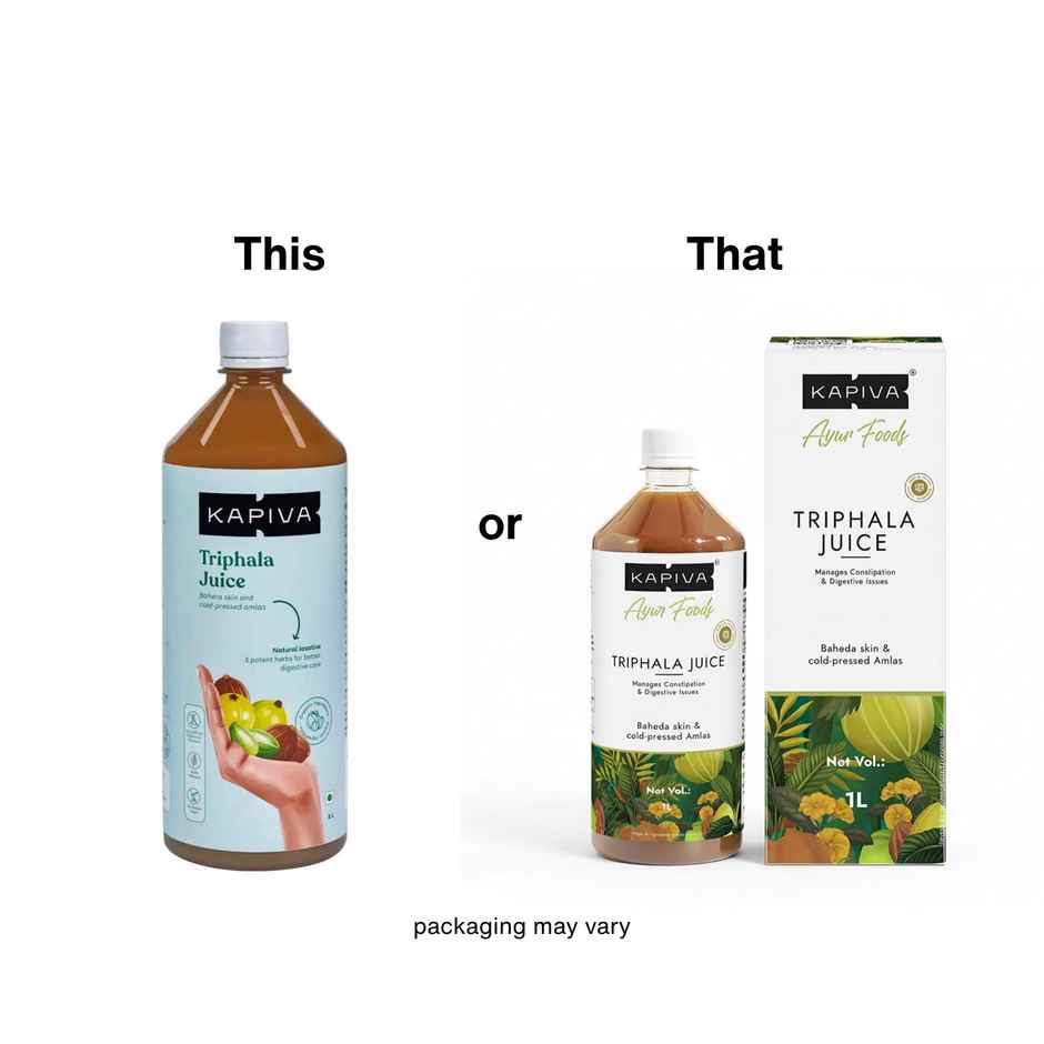 Kapiva Ayurveda Triphala Laxative Herbal Juice