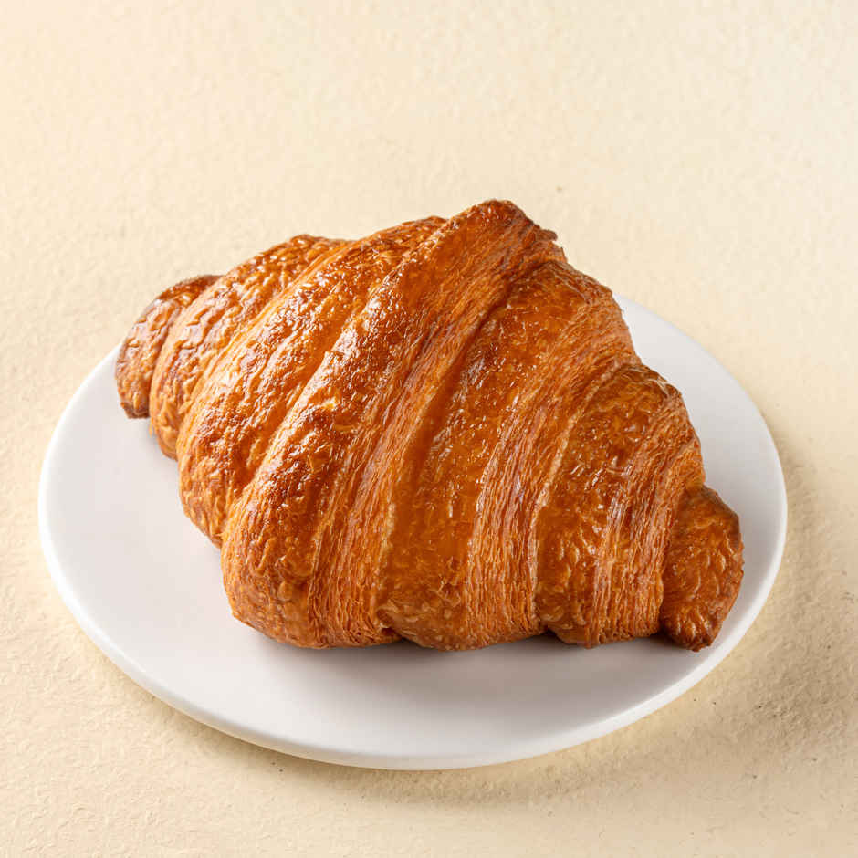 Butter Croissant (1pc) & Latte (1pc) Combo