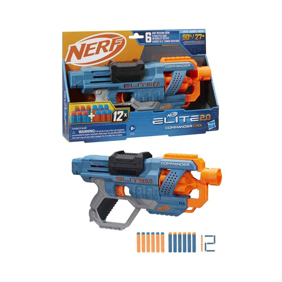 Hasbro Nerf Elite 2.0 Commander RD-6 - Ultimate Dart Blasting Adventure