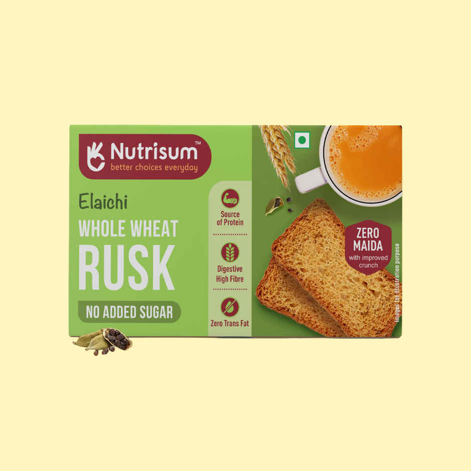 Nutrisum No Added Sugar | Elaichi Rusk