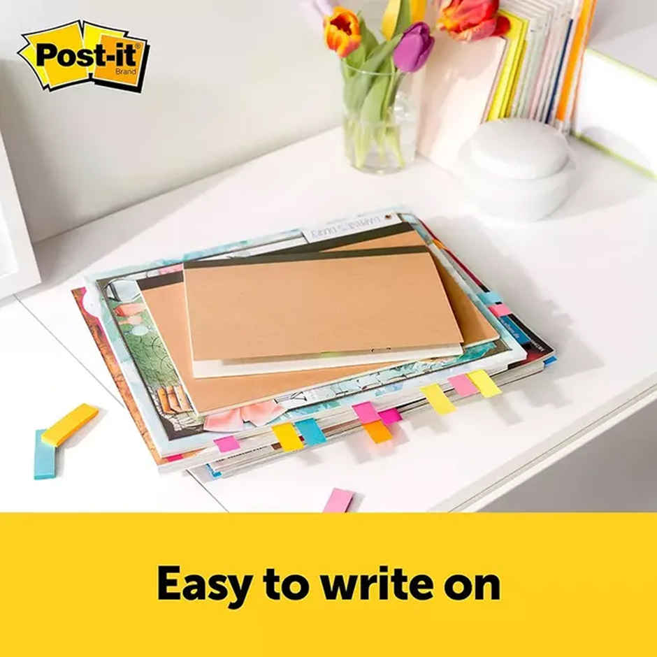 Post-it Sticky Notes - 25 mm X 76 mm | Multicolour | Paper | Rectangular | 150 Sheets