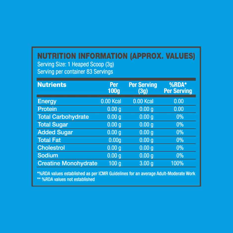 BPI Sports Micronized Creatine -CreatineMonohydrate,83Serv Unflav -Muscle Repair & Recovery