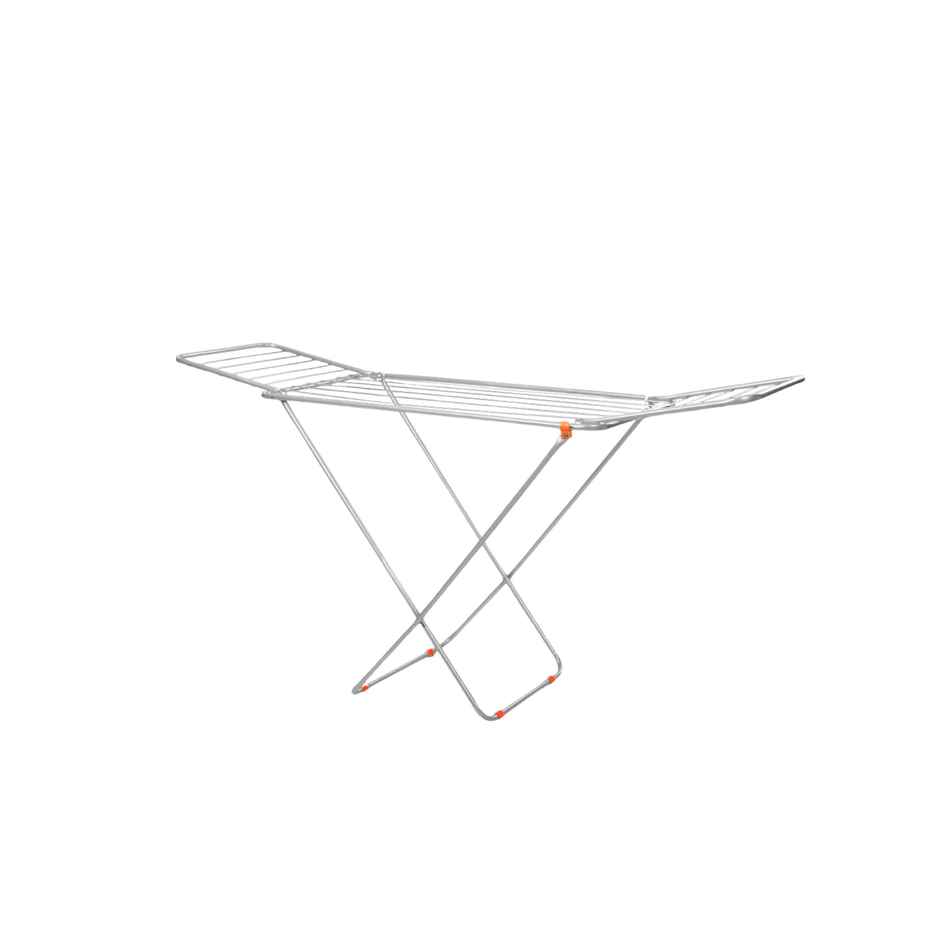 Bathla Foldable Clothes Drying Stand - AERO | Steel | Heavy Duty, Lightweight