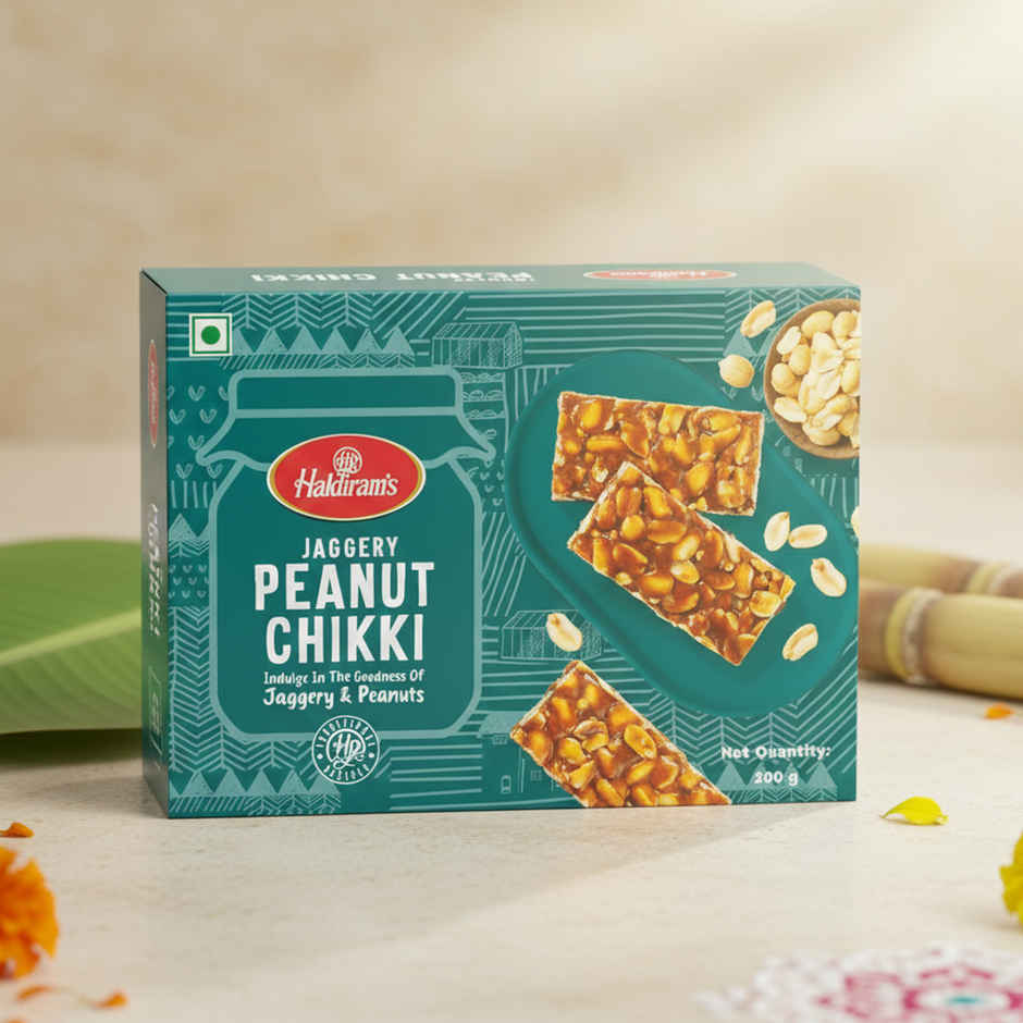 Haldiram's Jaggery Peanut Chikki