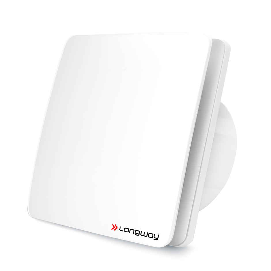 Longway FreshX 6 Inch 150 mm Energy Efficient Exhaust Fan | High Speed Powerful Motor | White