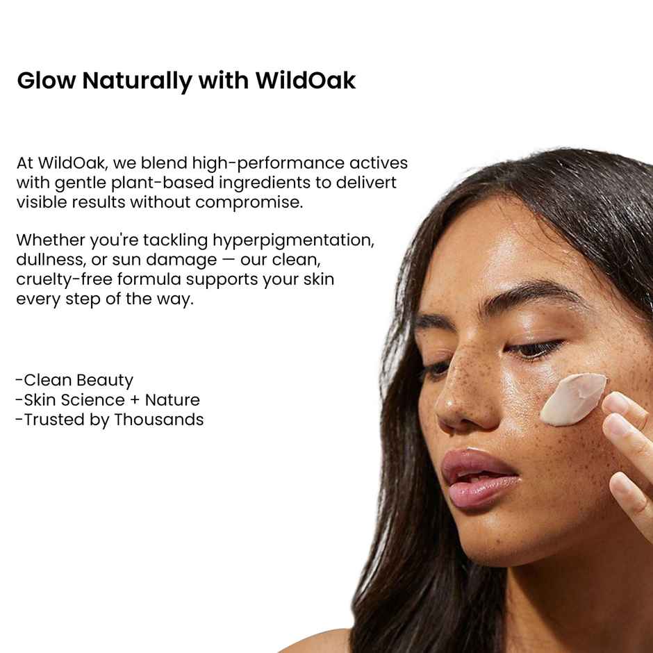Wild Oak 2% Kojic + Centella Face Serum for Pigmentation, Brightening, Melasma, Repair & Dark Spot