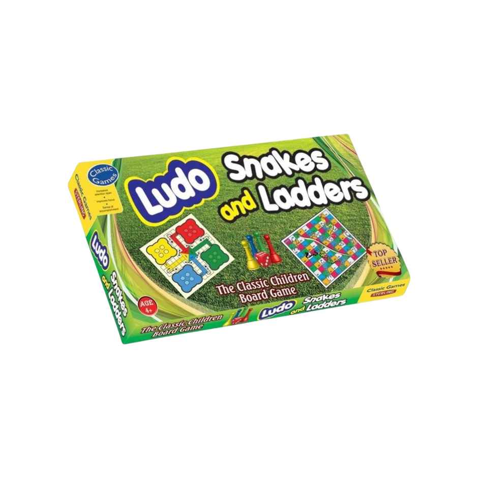 Sterling Board Game - 2 in 1 Ludo , Snake & Ladder