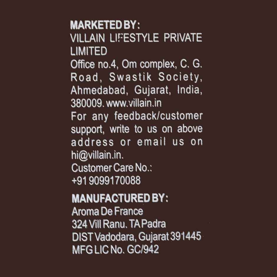 VILLAIN Oud Perfume for Men | Spicy Oud & Sandalwood EDP | Long Lasting