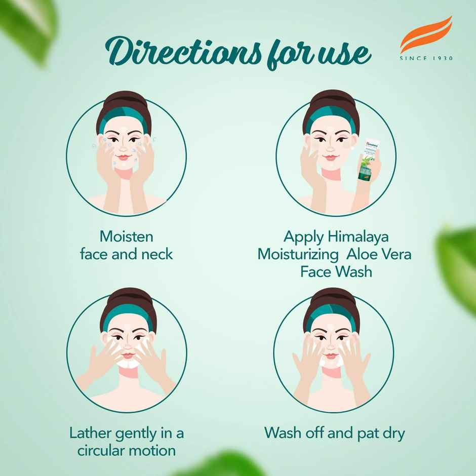 Himalaya Moisturizing Aloe Vera Face Wash