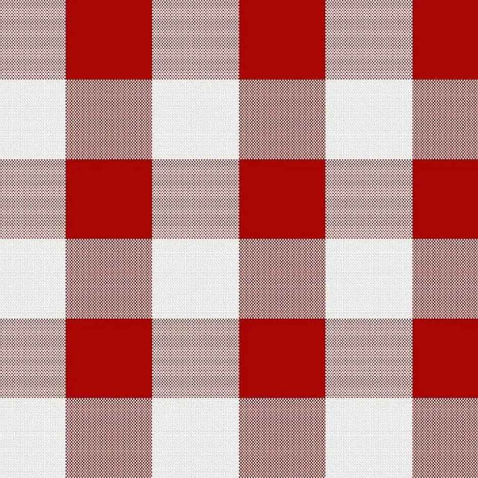 Lushomes Cooking Apron - Red Checks | 70 x 80 cm