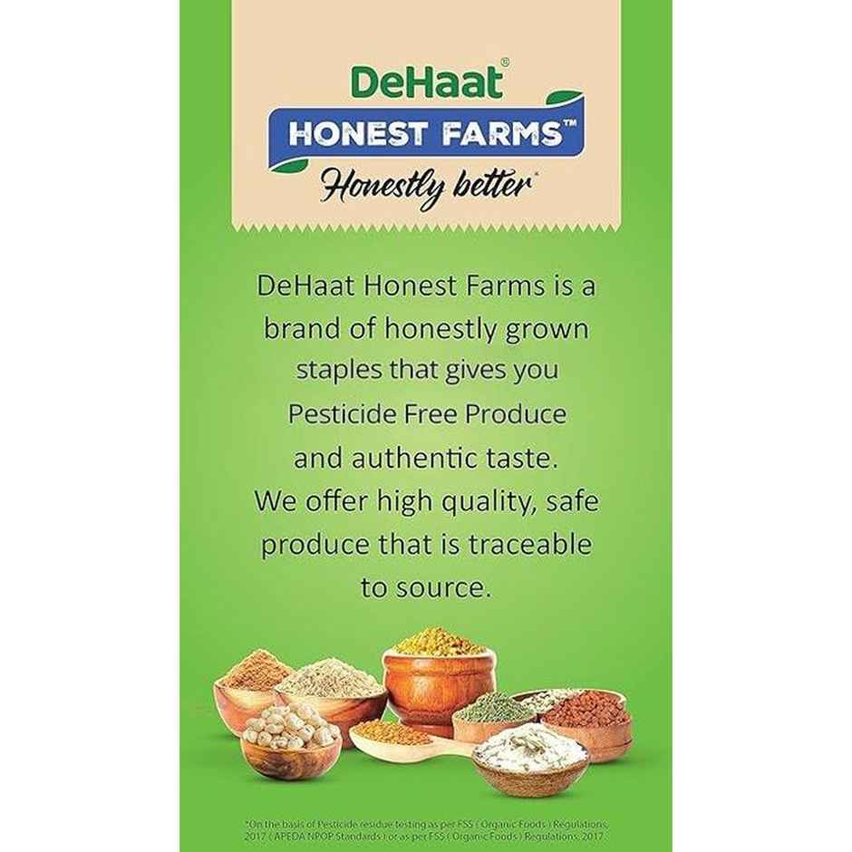 Dehaat Honest Farms Pesticide Free | Unpolished Masoor Dal