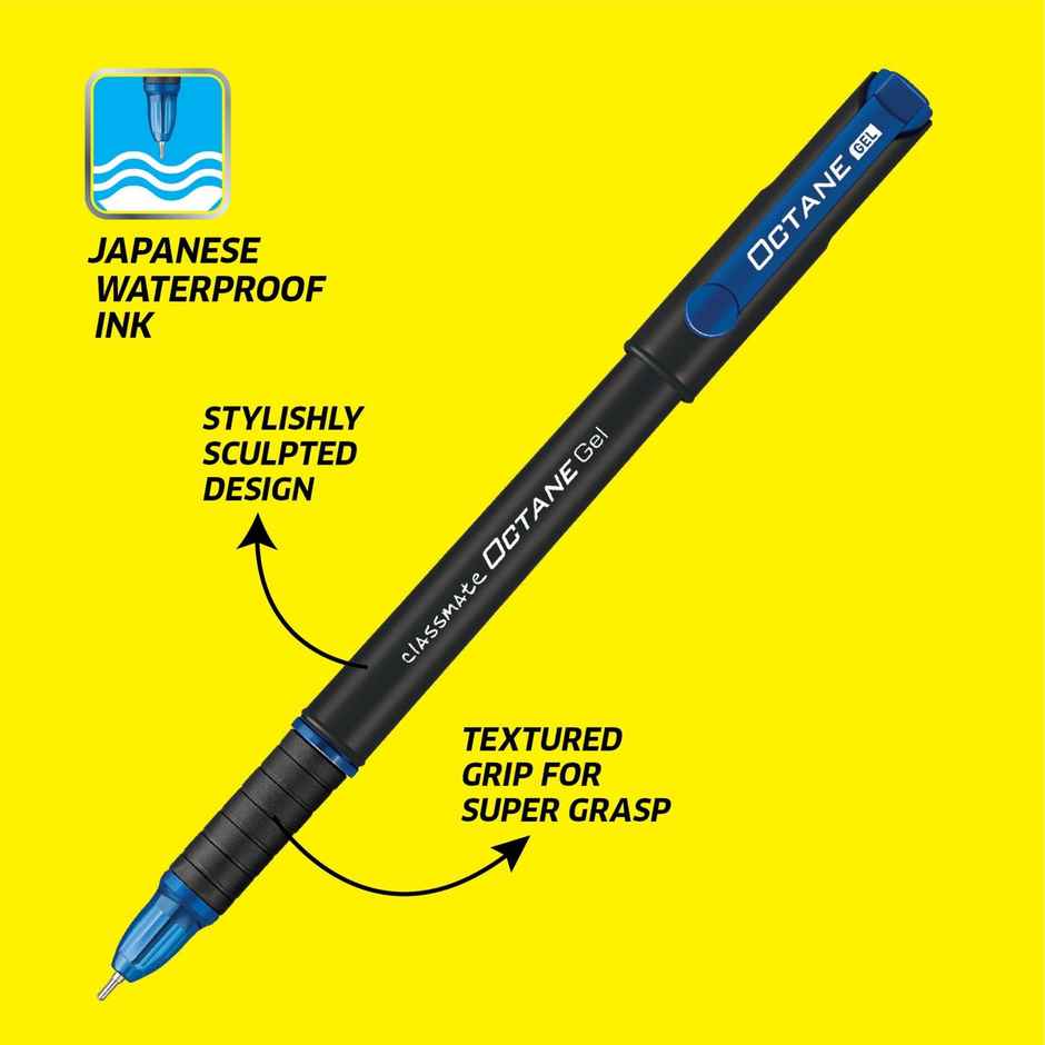 Classmate Octane Gel Pen | Blue Ink