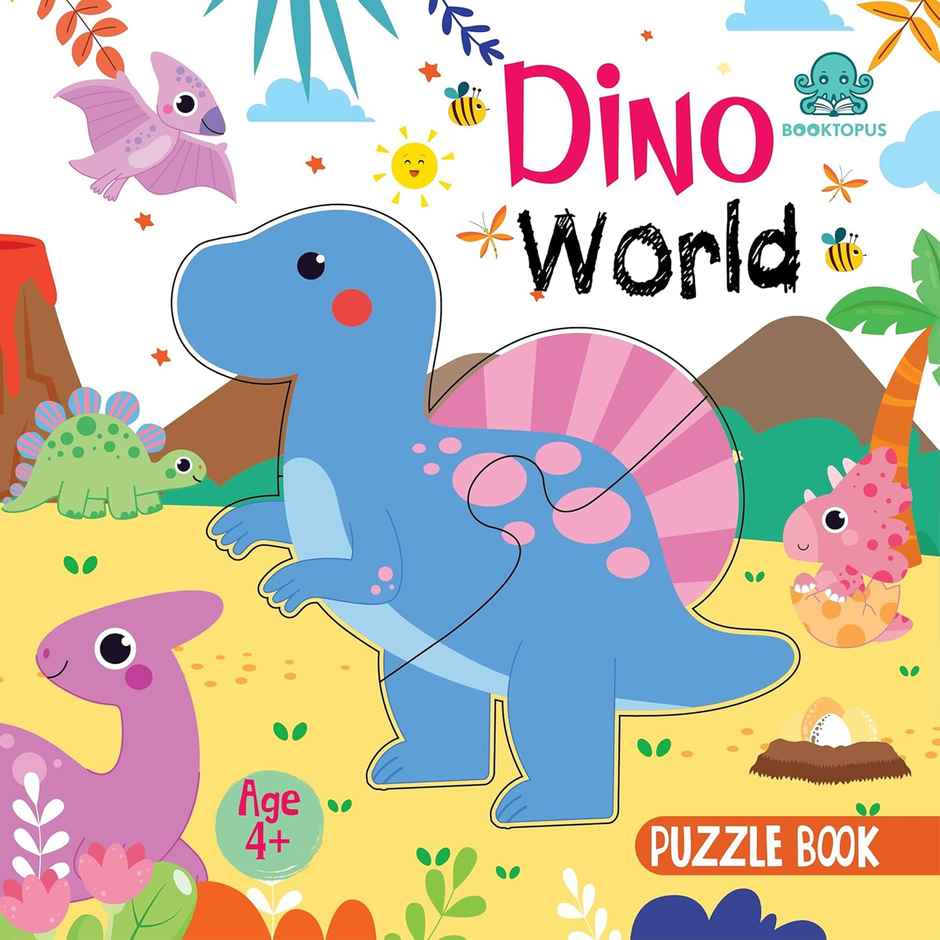Dino World - Puzzle Book