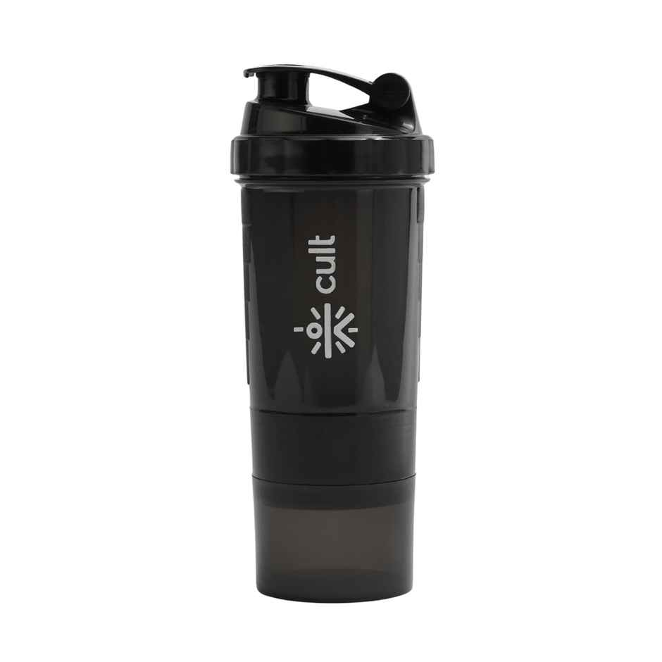 Cult Gym Shaker Bottle 550 ml Black